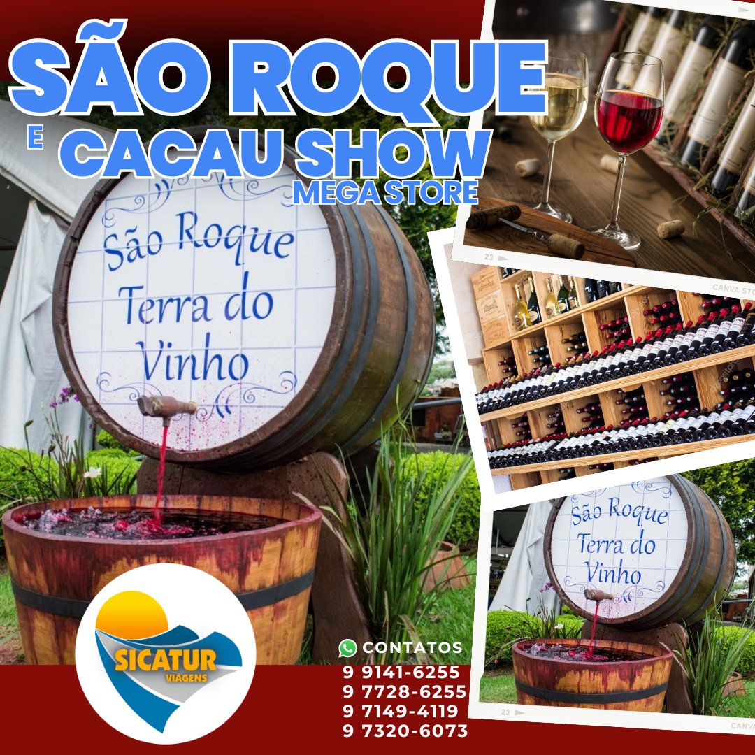 SãO ROQUE + CACAU SHOW